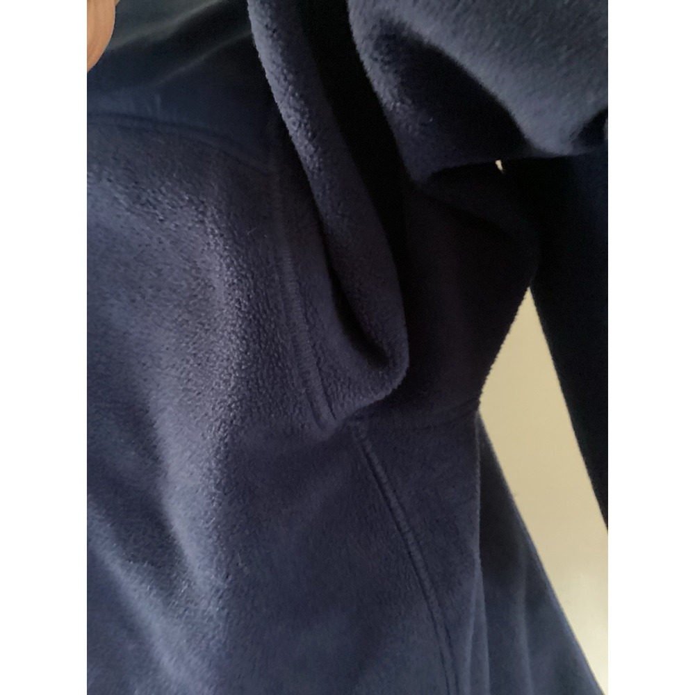 Blue  Full Zip Mens Medium Tek Gear Fleece Jacket Coat - Picture 5 of 10